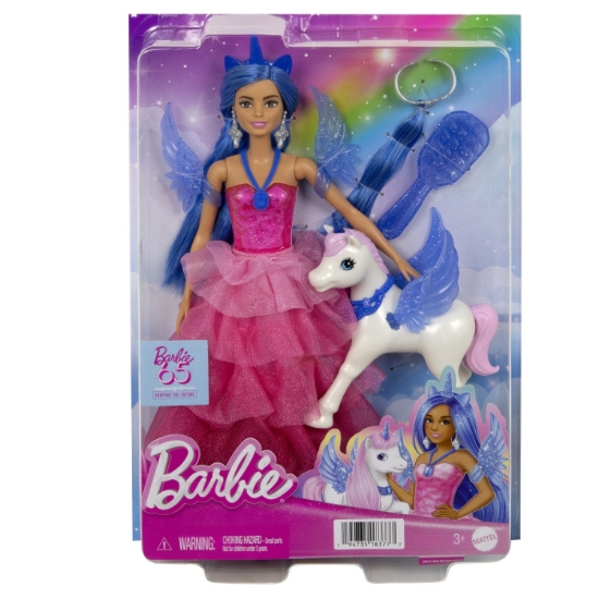 Imagine BARBIE PAPUSA BARBIE CU UNICORN
