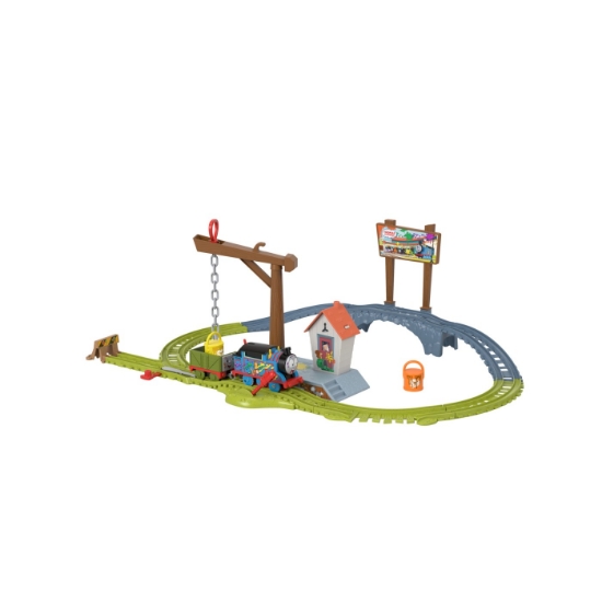 Imagine Thomas set de joacă cu locomotivă motorizată Thomas livrează vopseaua