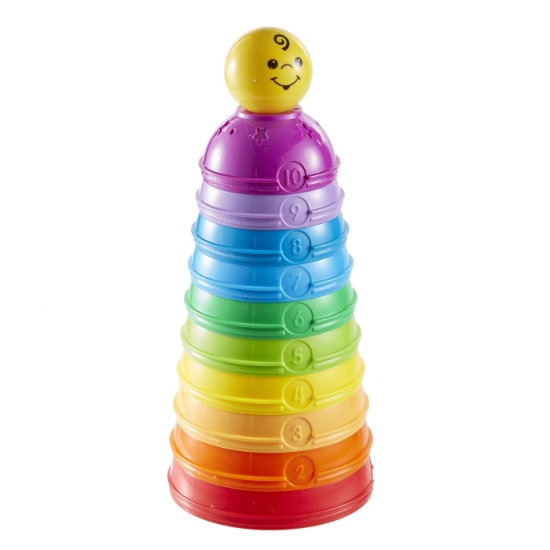 Imagine Fisher Price – Piramida cupe colorate