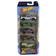 Imagine Set 5 mașini Hot Wheels Let's Race