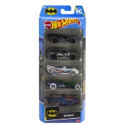 Imagine Set 5 mașini Hot Wheels Batman