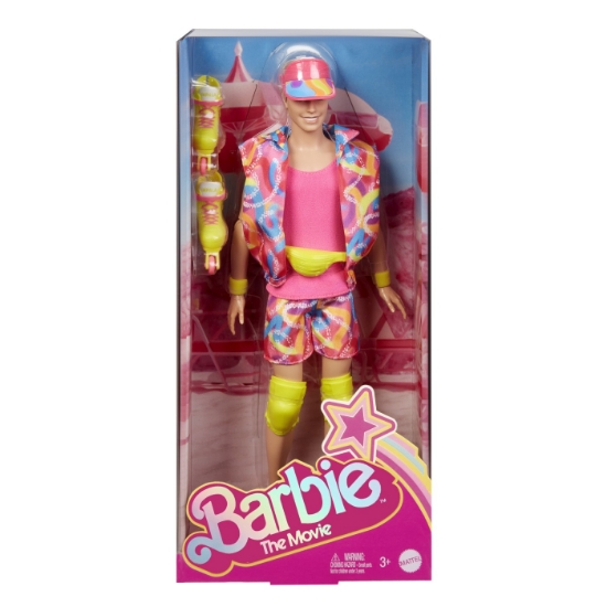 Imagine BARBIE THE MOVIE PAPUSA KEN CU PATINE CU ROTILE