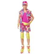 Imagine BARBIE THE MOVIE PAPUSA KEN CU PATINE CU ROTILE