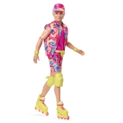 Imagine BARBIE THE MOVIE PAPUSA KEN CU PATINE CU ROTILE