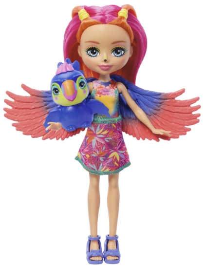 Imagine ENCHANTIMALS PAPUSI SI ANIMALUTE TRIPPI TOUCAN SI CANOPY