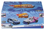 Imagine HOT WHEELS SET 2 MASINUTE METALICE PULL BACK CAMARO ZL1 2022 SI LOLUX 1:43