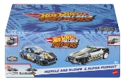 Imagine HOT WHEELS SET 2 MASINUTE METALICE PULL BACK MUSCLE AND BLOWN SI ALPHA PURSUIT 1:43