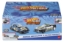 Imagine  Hot Wheels set 2 mașinuțe metalice Pull Back Muscle and Blown și Alpha Pursuit 1:43