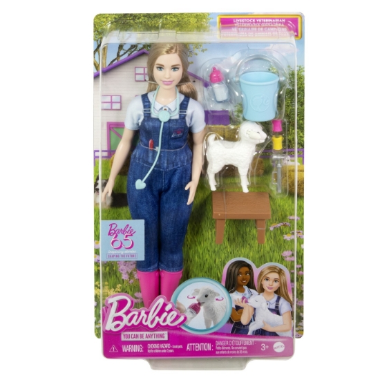 Imagine BARBIE PAPUSA BARBIE YOU CAN BE MEDIC VETERINAR
