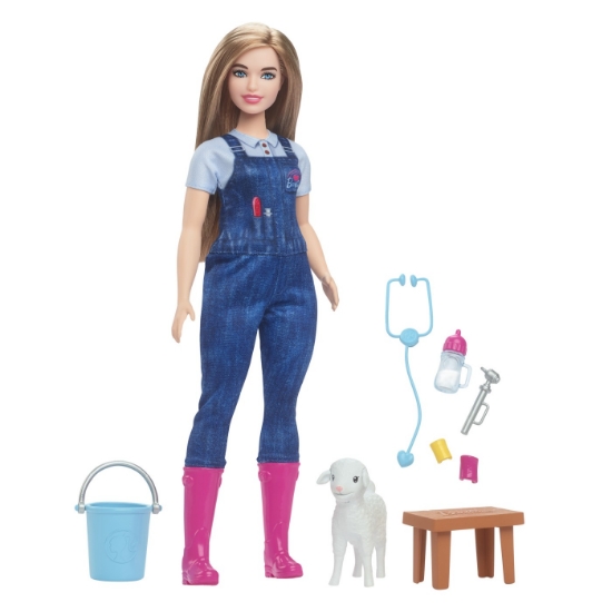 Imagine BARBIE PAPUSA BARBIE YOU CAN BE MEDIC VETERINAR