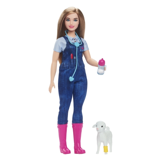 Imagine BARBIE PAPUSA BARBIE YOU CAN BE MEDIC VETERINAR