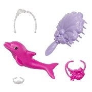 Imagine BARBIE COLOR CHANGE PAPUSA SIRENA CU PAR ROZ