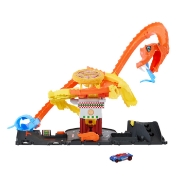 Imagine Hot Wheels City Pizzeria atacul cobrei