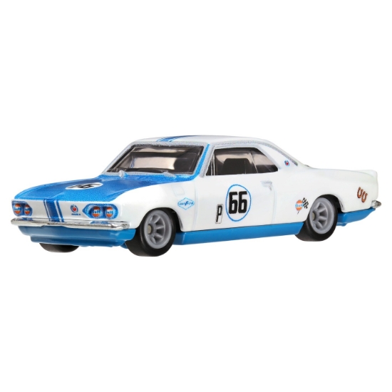 Imagine Hot Wheels Premium Boulevard Mașinuță Metalică Chevrolet Corvair Yenko Stinger ’66, scară 1:64