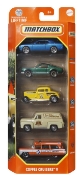 Imagine MATCHBOX SET 5 MASINUTE METALICE COFFEE CRUISERS V SCARA 1:64
