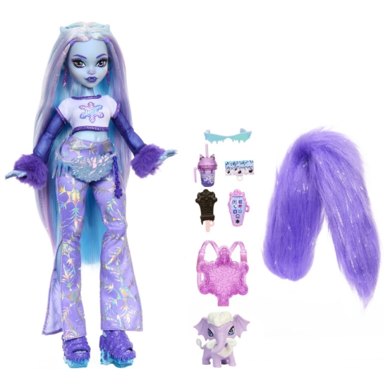 Imagine MONSTER HIGH PAPUSA ABBEY BOMINABLE SI ANIMALUT TUNDRA