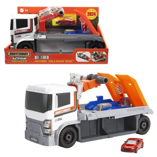 Imagine Matchbox Action Drivers camion de reparații și remorcare