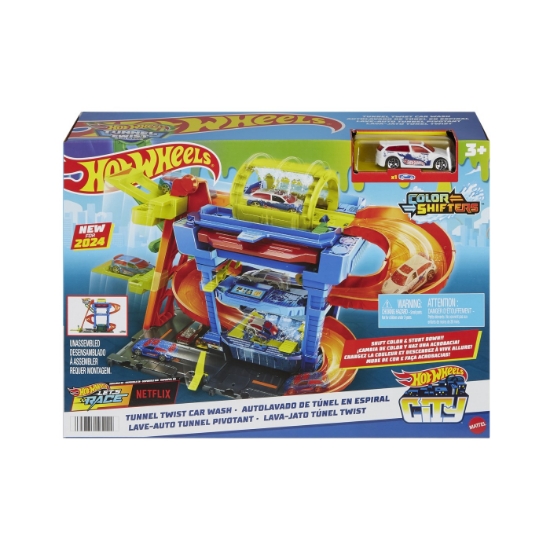Imagine Hot Wheels City Color Shifters spălătoria