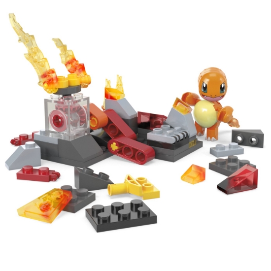 Imagine Pokemon Mega set de construcție Roata de foc a lui Charmander