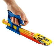 Imagine HOT WHEELS SET LANSATOR PORTABIL ALBASTRU SI MASINUTA