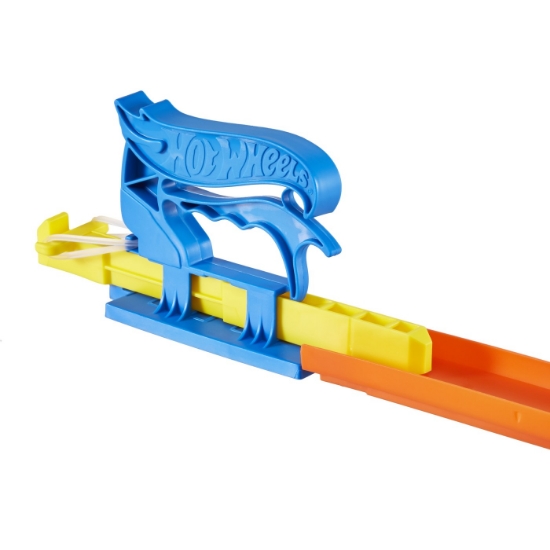 Imagine  Hot Wheels set lansator portabil albastru și mașinuță