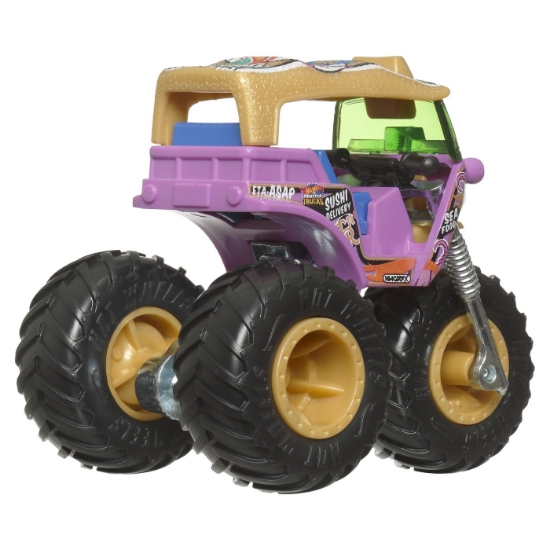 Imagine Hot Wheels Monster Truck mașinuță Tuk NRoll scara 1:64