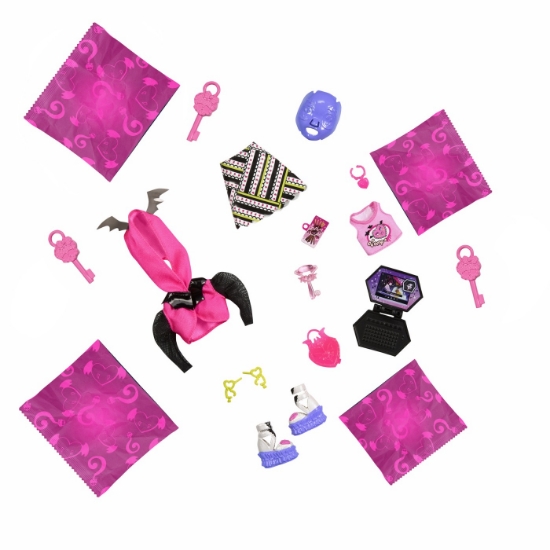 Imagine MONSTER HIGH NEON FRIGHTS PAPUSA DRACULAURA