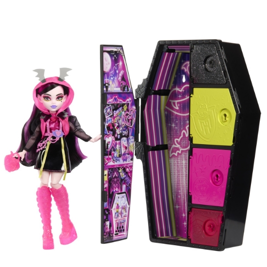 Imagine MONSTER HIGH NEON FRIGHTS PAPUSA DRACULAURA