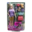 Imagine BARBIE YOU CAN BE SET PAPUSA CU DOUA ANIMALUTE DIN JUNGLA