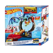 Imagine Hot Wheels City pista inamicilor bucla liliacului