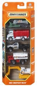 Imagine MATCHBOX SET 5 MASINUTE METALICE MBX CONSTRUCTION III SCARA 1:64