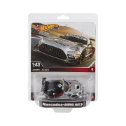 Imagine HOT WHEELS PREMIUM REAL RIDERS MASINUTA METALICA MERCEDES AMG GT3 SCARA 1:43