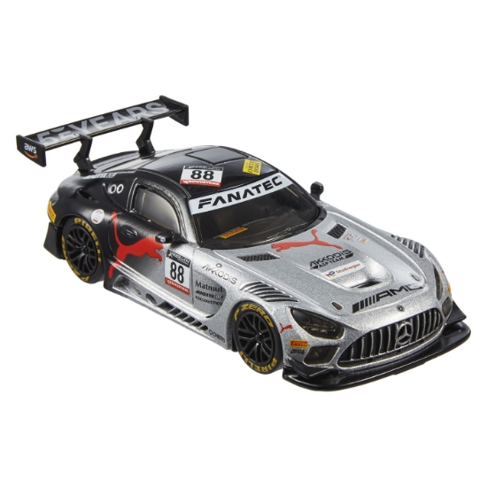 Imagine Hot Wheels Premium Real Riders mașinuță metalică Mercedes AMG GT3 scară 1:43
