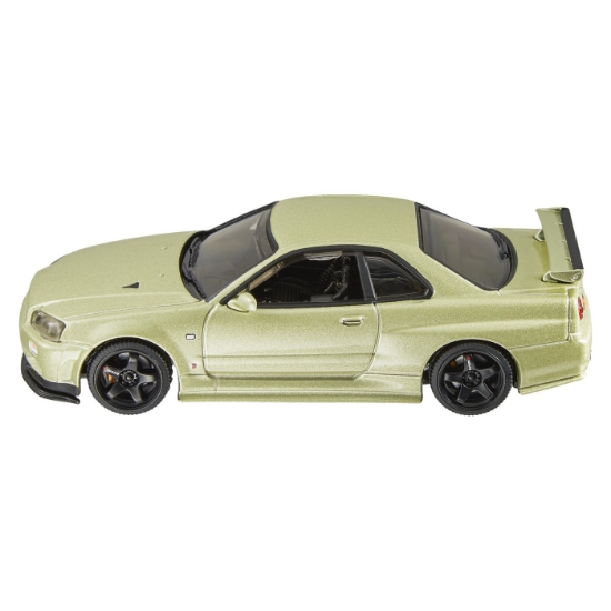 Imagine Hot Wheels Premium Real Riders mașinuță metalică Nissan Skyline GT-R scară 1:43