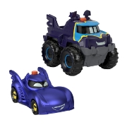 Imagine FISHER PRICE BATWHEELS SET 2 MASINUTE CU LUMINI SCARA 1:55