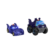 Imagine FISHER PRICE BATWHEELS SET 2 MASINUTE CU LUMINI SCARA 1:55