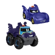 Imagine FISHER PRICE BATWHEELS SET 2 MASINUTE CU LUMINI SCARA 1:55