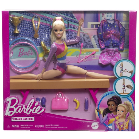 Imagine BARBIE PAPUSA BARBIE YOU CAN BE GIMNASTA BLONDA