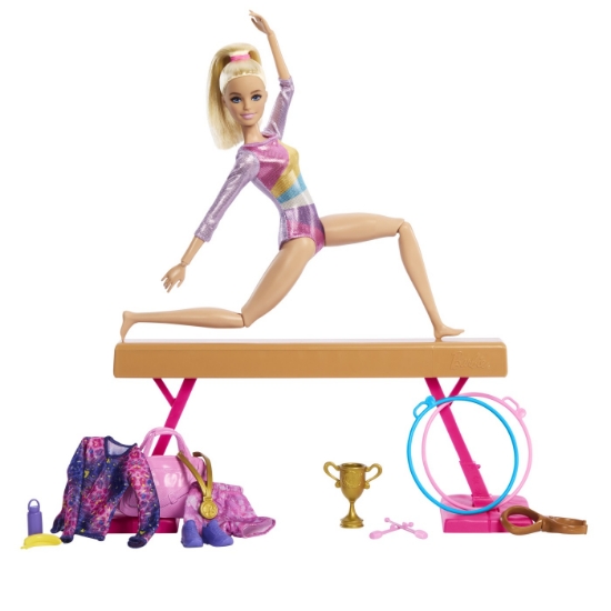 Imagine BARBIE PAPUSA BARBIE YOU CAN BE GIMNASTA BLONDA