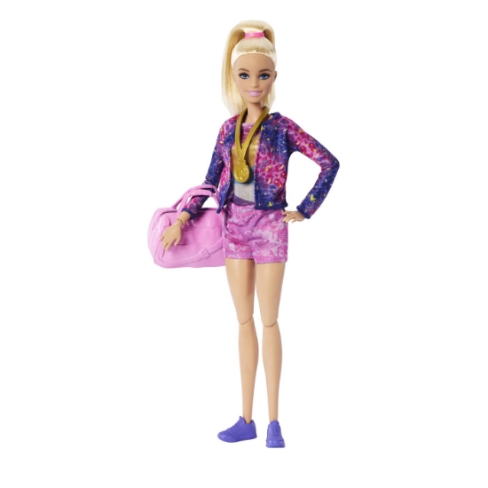 Imagine BARBIE PAPUSA BARBIE YOU CAN BE GIMNASTA BLONDA