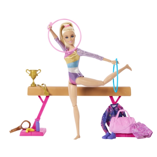 Imagine BARBIE PAPUSA BARBIE YOU CAN BE GIMNASTA BLONDA
