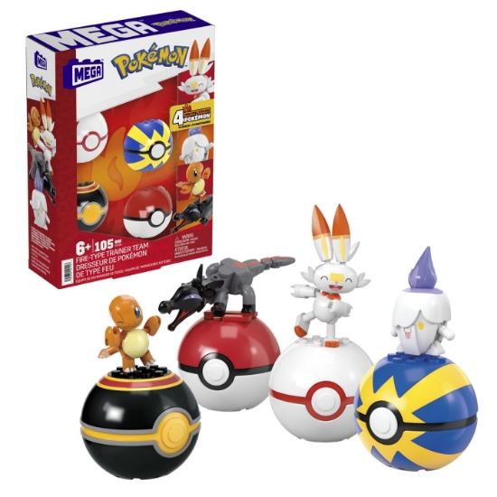 Imagine Pokemon Mega Set 4 bile – Echipa de Foc