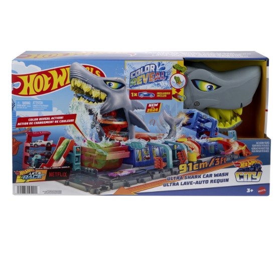 Imagine HOT WHEELS CITY COLOR REVEAL SPALATORIE AUTO 91CM