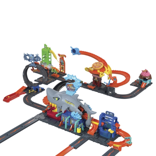 Imagine Hot Wheels City Color Reveal spălătorie auto 91 cm