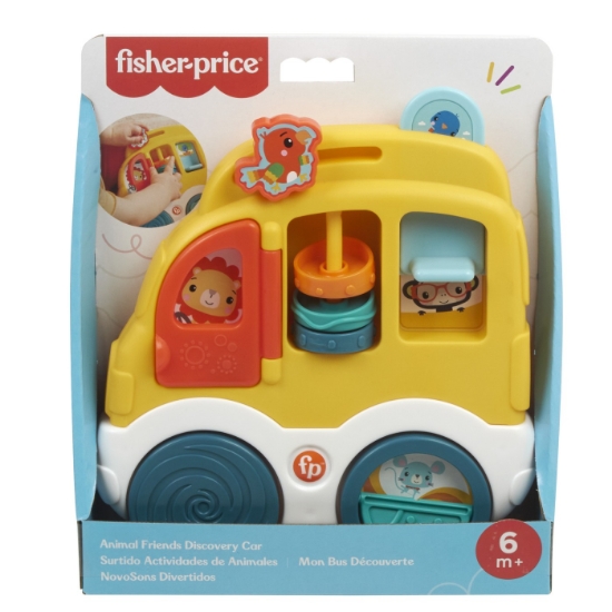 Imagine FISHER PRICE ANIMAL FRIENDS CENTRU DE ACTIVITATI MASINUTA