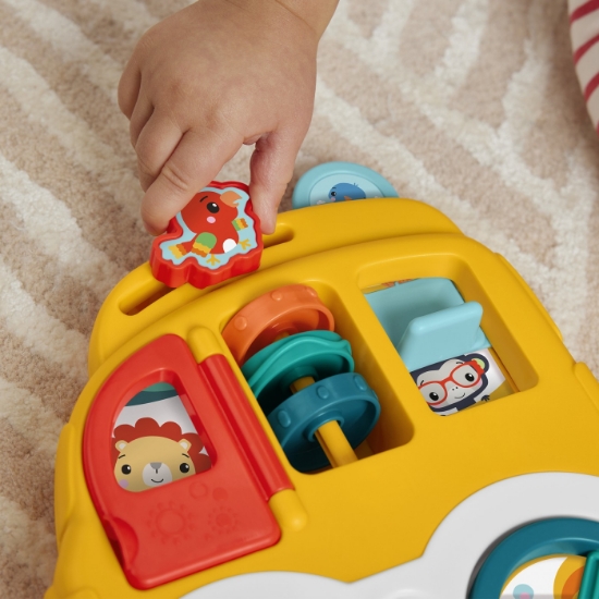 Imagine Fisher Price Animal Friends – Centru de activități Mașinuță