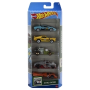 Imagine Set 5 mașini Hot Wheels cu design Retro Racers