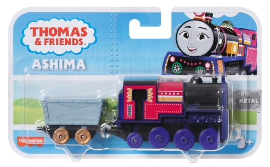 Imagine THOMAS LOCOMOTIVA CU VAGON PUSH ALONG ASHIMA
