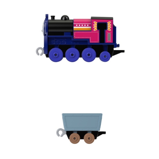 Imagine Thomas locomotiva cu vagon Push Along Ashima