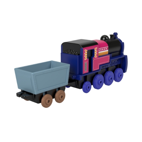 Imagine Thomas locomotiva cu vagon Push Along Ashima